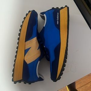 Gently used Blue and Yellow new balance